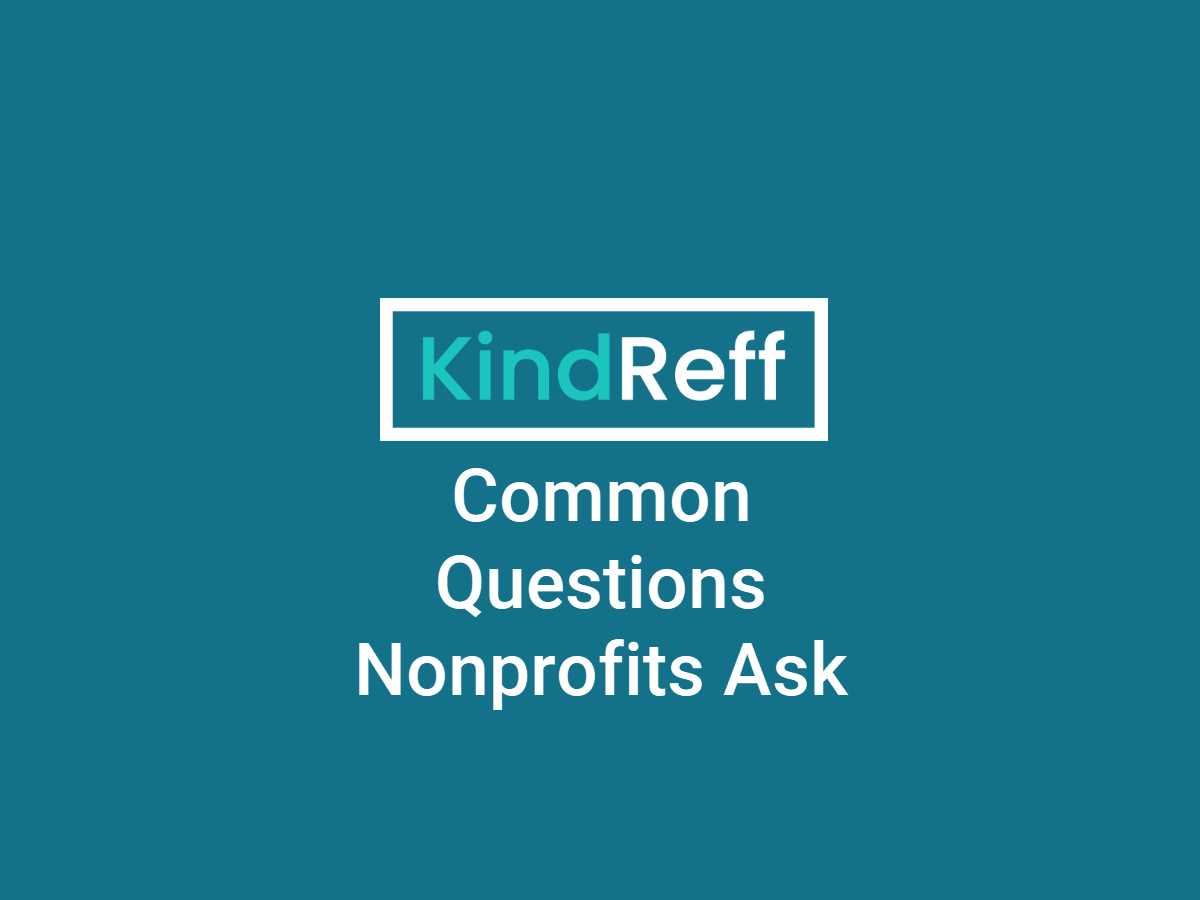 Frequently Asked Questions by Nonprofits