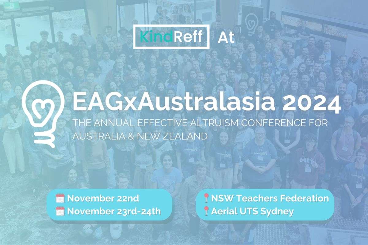 KindReff at EAGxAustralasia: Spreading Sustainable Recruitment